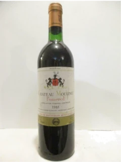 photo 1981 Pomerol Château Moulinet b2 Rouge Bordeaux