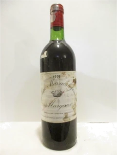 photo 1976 Margaux Château Marsac Seguineau Cru Bourgeois Étiquette Abîmée) Rouge Bordeaux