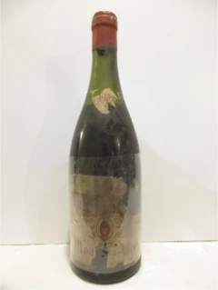 photo 1937 Moulin à Vent Chanut Frères Etiquette Abîmée b2 Rouge Beaujolais
