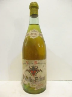 photo 1960 Pouilly-Fuissé Xxx Blanc Bourgogne