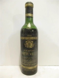 photo 1966 Saint-Émilion Château Trotte Vieille Grand Cru Classé Rouge Bordeaux