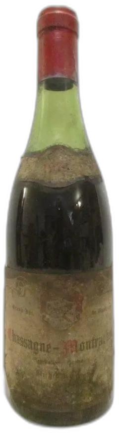 photo 1974 Chassagne-Montrachet Michel Niellon Étiquette Fragile Peu Lisible) Rouge Bourgogne