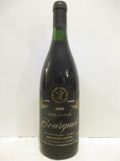 photo 1995 Bourgueil Serge Dubois Prestige Fût de Chêne Rouge Loire Touraine