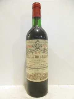 photo 1976 Pomerol Château Vieux-Maillet Rouge Bordeaux