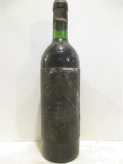 photo 1982 Saint-Émilion Château de la Barde Grand Cru Étiquette Abîmée) Rouge Bordeaux