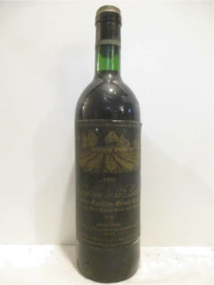 photo 1982 Saint-Émilion Château de la Barde Grand Cru Rouge Bordeaux