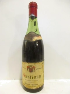 photo 1969 Santenay Joseph Deleger Capsule Abîmée) Rouge Bourgogne