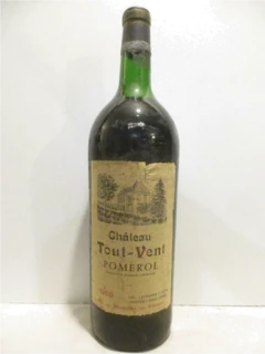 photo 1969 Pomerol Château Tout-Vent Magnum Rouge Bordeaux