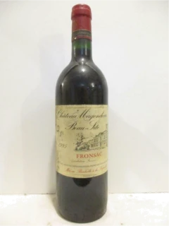 photo 1995 Fronsac Château Magondeau Beau-Site b1 Rouge Bordeaux