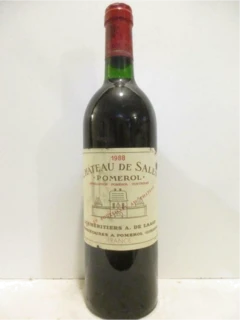 photo 1988 Pomerol Château de Sales Rouge Bordeaux