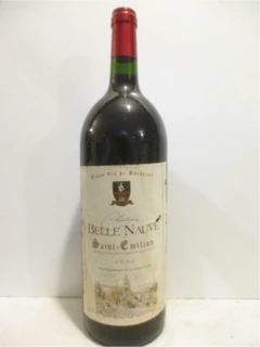 photo 1995 Saint-Émilion Château Belle Nauve Magnum Rouge Bordeaux