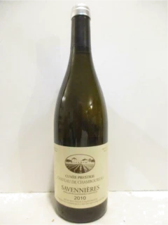 photo 2010 Savennières Château de Saboureau Cuvée Prestige Blanc Loire Anjou
