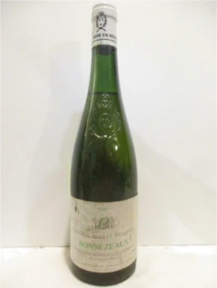 photo 1987 Bonnezeaux Château Perray-Jouannet b2 Liquoreux Loire Anjou