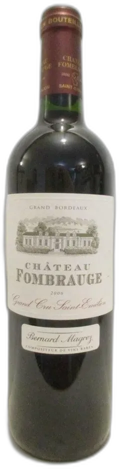 photo 2006 Saint-Émilion Château Fombrauge Grand Cru Rouge Bordeaux