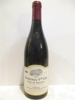 photo 2002 Santenay Capuano-Ferreri Premier Cru Clos de Tavanne Rouge Bourgogne