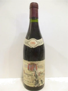 photo 1996 Santenay Jacob-Girard et Fils Premier Cru Aux Gravains Étiquette Abîmée) Rouge Bourgogne