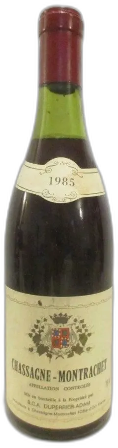 photo 1985 Chassagne-Montrachet Duperrier-Adam Rouge Bourgogne