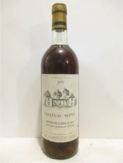 photo 1976 Monbazillac Château Septy Liquoreux Sud-Ouest