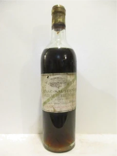 photo 1929 Sauternes Château Terre Noble Liquoreux Bordeaux