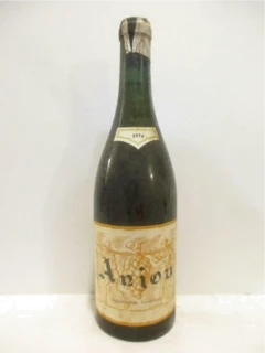 photo 1974 Anjou Xxx Capsule Arrachée Sur le Dessus) Blanc Loire Anjou