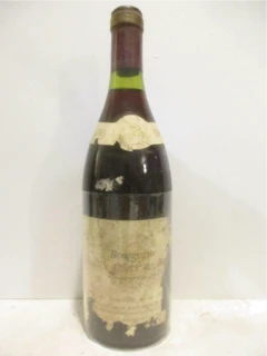 photo 1986 Hautes Côtes de Beaune Compagnons des Muids du Roy Étiquette Déchirée) Rouge Bourgogne
