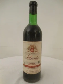 photo 1970 Solunto Galfano Riserva Rouge Italie