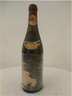 photo 1967 Barbera d’Asti Calissano Rouge Piémont Italie