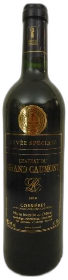 photo 2010 Corbières Château du Grand Caumont Spéciale Rouge Languedoc France