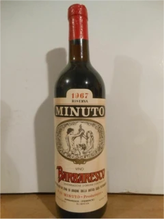 photo 1967 Barbaresco Paul Minuto Rouge Toscane Italie