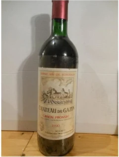 photo 1990 Fronsac Château du Gazin Rouge Bordeaux France