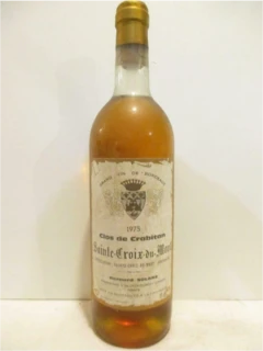 photo 1975 Sainte-Croix du Mont Clos de Crabitan Liquoreux Bordeaux