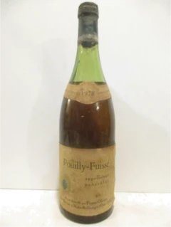 photo 1978 Pouilly-Fuissé Pierre Olivier Blanc Bourgogne