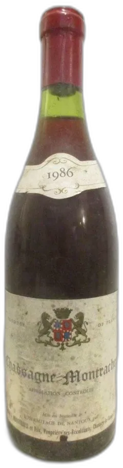 photo 1986 Chassagne-Montrachet Moreteaux Rouge Bourgogne