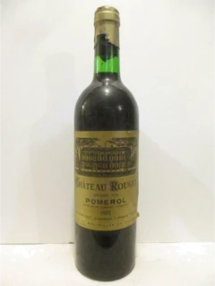 photo 1975 Pomerol Château Rouget Capsule Abîmée) Rouge Bordeaux