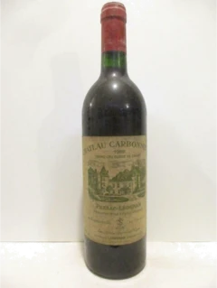 photo 1988 Pessac-Léognan Château Carbonnieux Grand Cru Classé Rouge Bordeaux