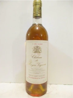 photo 1987 Sauternes Château de Rayne Vigneau Grand Cru Classé Liquoreux Bordeaux