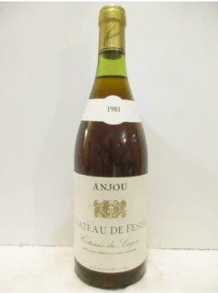 photo 1981 Coteaux du Layon Château de Fesles Liquoreux Loire Anjou