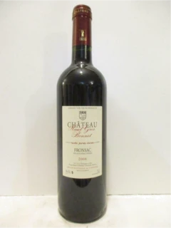 photo 2008 Fronsac Château Haut Gros Bonnet Jeunes Vignes Rouge Bordeaux