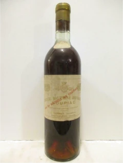 photo 1955 Loupiac Château Dauphiné Rondillon Liquoreux Bordeaux