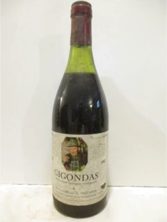 photo 1982 Gigondas Métairie Capsule Abîmée) Rouge Rhône
