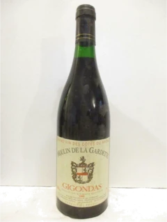 photo 1992 Gigondas Moulin de la Gardette Rouge Rhône