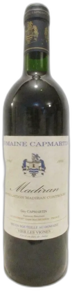 photo 1996 Madiran Domaine Capmartin Vieilles Vignes Rouge Sud-Ouest