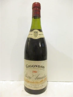 photo 1984 Gigondas Pierre Amadieu Romane Machotte Rouge Rhône
