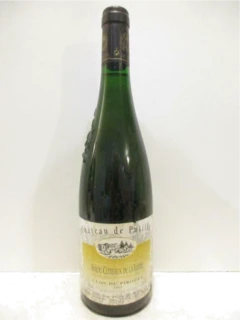 photo 1999 Anjou Château de Putille Clos du Piroulet Blanc Loire Anjou