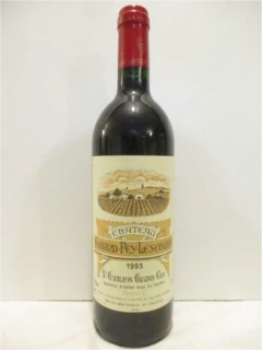 photo 1993 Saint-Émilion Château Grand Pey-Lescours Grand Cru b2 Rouge Bordeaux
