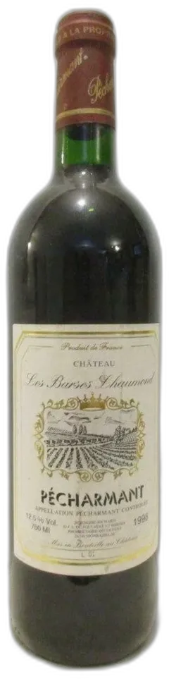 photo 1996 Pécharmant Château les Barses Lhaumond Rouge Sud-Ouest