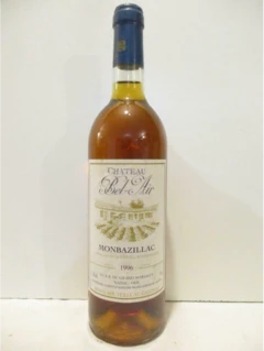 photo 1996 Monbazillac Château Bel-Air Liquoreux Sud-Ouest