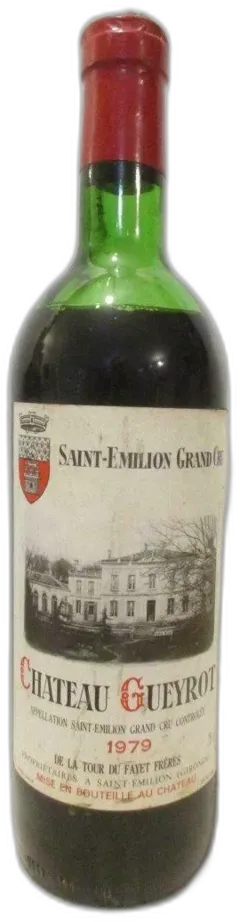 photo 1979 Saint-Émilion Château Gueyrot Grand Cru b1 Rouge Bordeaux