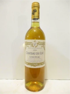 photo 1999 Loupiac Château du Luc Liquoreux Bordeaux