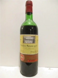 photo 1975 Saint-Émilion Château Monbousquet Grand Cru Capsule Oxydée) Rouge